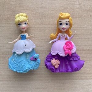 Princess Figurine Set - Blue and Purple